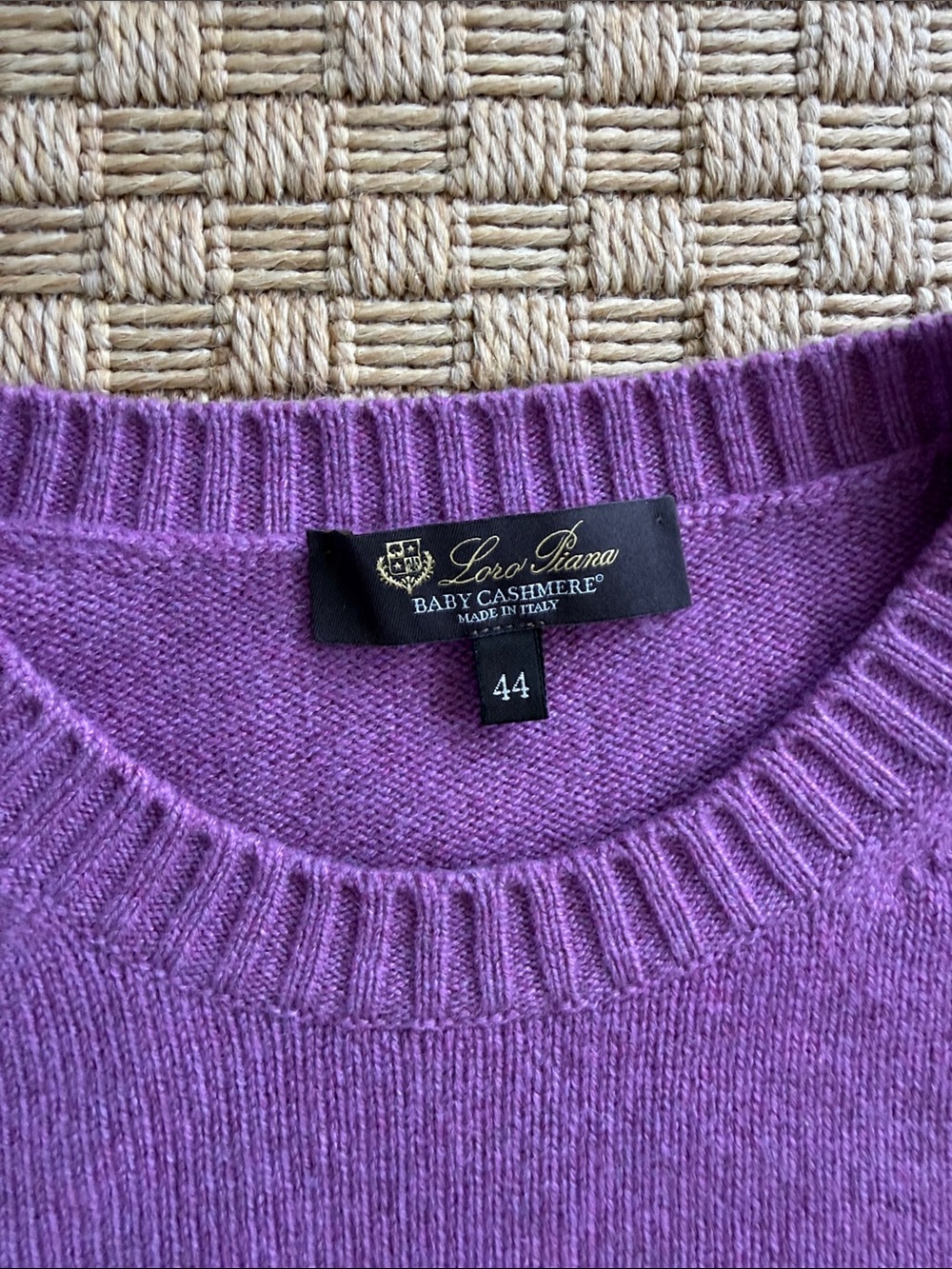 Loro Piana Crewneck Cashmere Sweater 44 - Picture 2 of 8